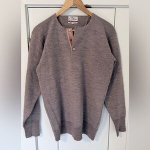Henley Style Sweater